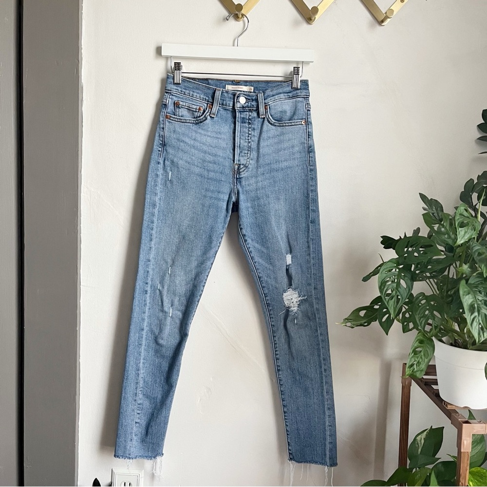Levi’s Wedgie Skinny in Blue Spice